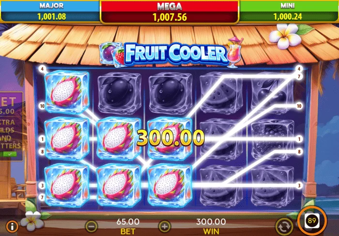 Kemenangan permainan dasar Fruit Cooler